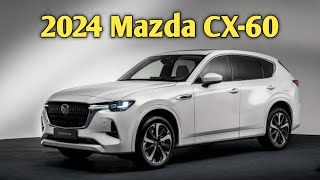 2024 Mazda CX60 Review  A GameChanger in Luxury SUVs [upl. by Adlitam]