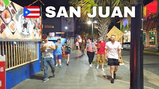 🇵🇷 SAN JUAN SPRING BREAK CONDADO DISTRICT PUERTO RICO WALKING TOUR 4K [upl. by Eiramlatsyrc997]