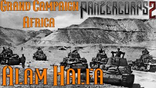 Alam Halfa  1 August 1942  Panzer Corps 2  Grand Campaign Africa [upl. by Yrgoerg74]