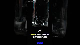 What happens when water collapse Cavitation explained science scincefacts [upl. by Honna316]