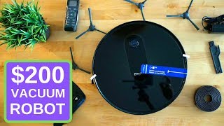 200 Vacuum Robot Bagotte BG600 Review and Test [upl. by Faustine]