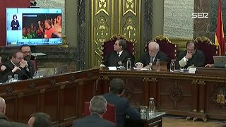 El juez Marchena reprocha a la letrada el uso del vídeo para preguntar a Jordi Sànchez [upl. by Ise445]