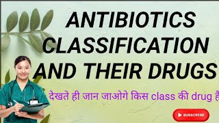 Antibiotics Classification and their drugs Name Antibiotics Antiviral Antifungal Medications [upl. by Anna-Maria756]