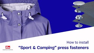 Prym Druckknöpfe „Sport amp Camping“  Robuste Druckknöpfe für Outdoor amp Freizeit  Anleitung amp Tipps [upl. by O'Driscoll]