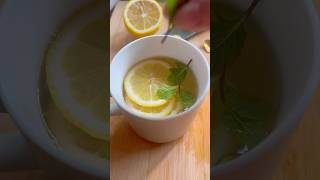 33 Morning detox drinks garden morningvibes lemonmint healthy [upl. by Southard]