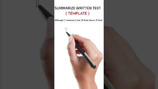 PTE SUMMARIZE WRITTEN TEXT TEMPLATE WITH TIPS AND TRICKS [upl. by Sax527]