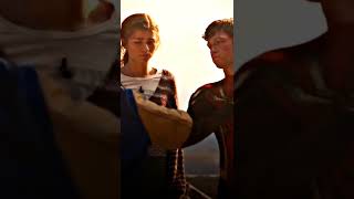 beginning And end Peter Parker Ned doing handshake 🤝😭 SpiderMan homecoming No Way Home Tom Holland😘 [upl. by Eener]