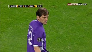 Iker Casillas Vs Borussia Dortmund Home Europa League 201516 [upl. by Colon]