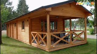 30 Casas de madera pequeñas estilo cabañas Beautiful log cabin style homes [upl. by Grannias]