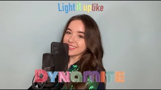 Dynamite  BTS  Aubrey Miller VOCAL Cover [upl. by Noizneb]