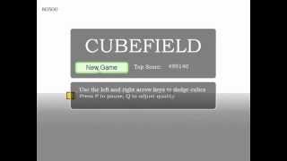 Cubefield How To Go Through The Gap And Shortcuts [upl. by Prichard]