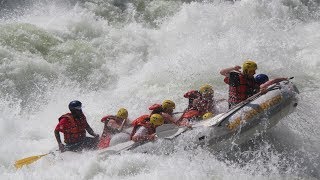 Rafting the mighty Zambezi [upl. by Onitnas]