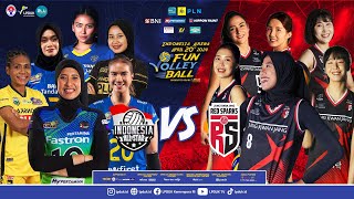 FUN VOLLEYBALL 2024  FULL PERTANDINGAN INDONESIA ALL STARS v RED SPARKS 4K [upl. by Maitund772]