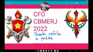 CFO CBMERJ 2022 questão 17 questão refeita para ajudar vocês [upl. by Joycelin]