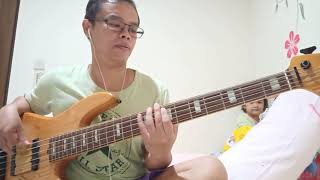 Rayakan KasihMu  LOJ Worship Bass cover [upl. by Sucerdor]