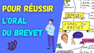 ORAL DU BREVET  tout ce qu’il faut comprendre pour réussir le brevet 2024 [upl. by Aivil]