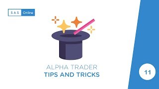 Alpha Trader Tips and Tricks [upl. by Minsk]