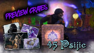 ESO Preview Crown Crates  Opening 45 Psijic Vault Crates 👀 [upl. by Nan952]