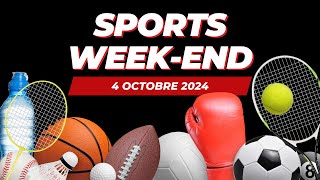 Sports weekend du 4 octobre 2024 [upl. by Munsey]