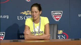 2012 US Open Press Conferences Ana Ivanovic 3rd Round [upl. by Yemiaj740]