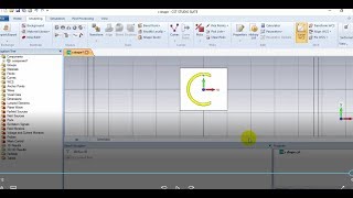 C shape patch antenna Patch antenna design using cst studio  Basic Antenna design [upl. by Rabah]