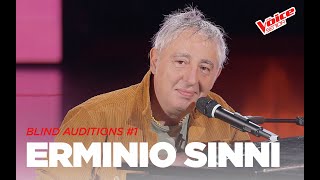 Erminio Sinni quotA mano a manoquot  Blind Auditions 1  The Voice Senior [upl. by Deden]