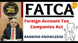 What is FATCA in Banking  FATCA CRSTINGIIN [upl. by Dirk]