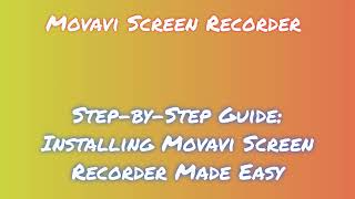 Movavi Screen Recorder Movavi Screen Recorder2024 [upl. by Darwen239]