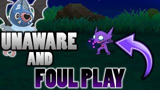 Does Unaware Sableye Ignore Stat Boosts With Foul Play In Pokemon Ultra Sun and Moon [upl. by Notaes]