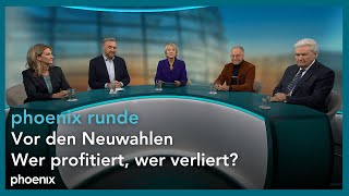 phoenix runde Vor den Neuwahlen  Wer profitiert wer verliert [upl. by Janine]