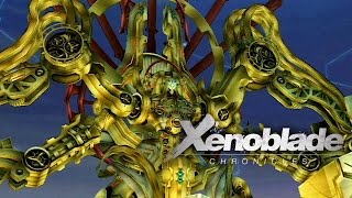 Boss Yaldabaoth Mechonis Core  Xenoblade Chronicles Wii [upl. by Haughay]