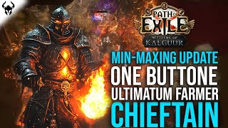 MAKE IT TANKIER One Button Hellfire CWS Chieftain MinMaxing Build Guide  PoE 325 Settlers [upl. by Llieno]