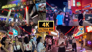 Pattaya Walking Street Nightlife  February 2024 [upl. by Woolley]