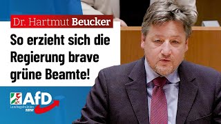 So erzieht sich die Regierung brave grüne Beamte – Dr Hartmut Beucker AfD [upl. by Roselane983]