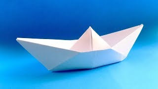 How To Make a Paper Boat That Floats  Origami Boat [upl. by Cornew]