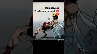 Demotivate YouTube 💔🥺🥺 [upl. by Esidnak]