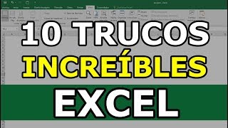 10 Trucos avanzados de Excel que necesitas saber para conseguir trabajo 2022 [upl. by Cirtemed970]