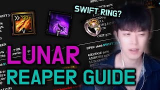 Lunar Reaper New Guide Engraving StatsAfter PTR Balance 2023 Oct Lost Ark [upl. by Lobell]