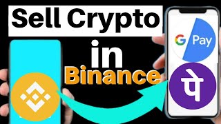 How to Sell Crypto on Binance  Binance Par Crypto Bechne Ka Tarika [upl. by Ulla]