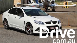 HSVs supercharged 2016 Clubsport R8 Review  Drivecomau [upl. by Eisdnyl]