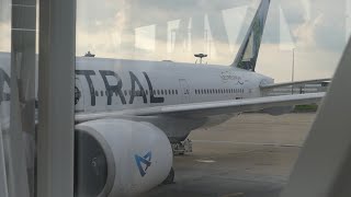 Flight report  Paris Charles de Gaulle Saint Denis  Air AustralBoeing 777300 Economy Class [upl. by Blanca]