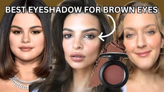 BEST EYESHADOW COLORS FOR BROWN EYES [upl. by Otreblaug]