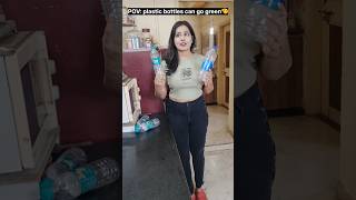 quotBest trick to recycle plastic bottles with plantsquot 🤪🤣😉 relatable comedy funny shorts [upl. by Walcott608]