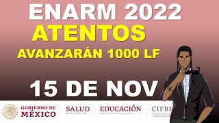 SE VAN 1000 LUGARES DE FILA HOY ENARM 2022 SELECCION DE ESPECIALIDAD [upl. by Caitrin]