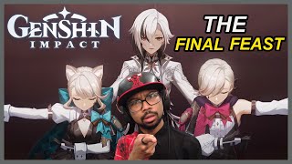 Overture Teaser The Final Feast Reaction  Genshin Impact [upl. by Aerbua]