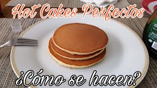 Cómo hacer Hot Cakes Perfectos Redondos Suaves y Esponjosos  IzAntront [upl. by Kunin502]