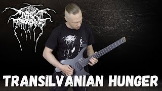 Darkthrone  Transilvanian Hunger Guitar Cover [upl. by Retluoc544]