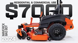 Best Zero Turn Mower FOR 7000  2024 Bad Boy Maverick [upl. by Yrhcaz942]