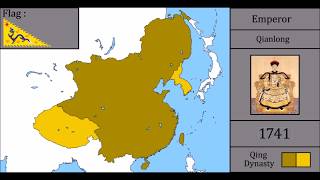 History of Qing Dynasty  Every Year [upl. by Yralam480]