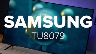 Samsung Fernseher TU8079 Der neue PreisLeistungsRiese im Test [upl. by Nahama232]